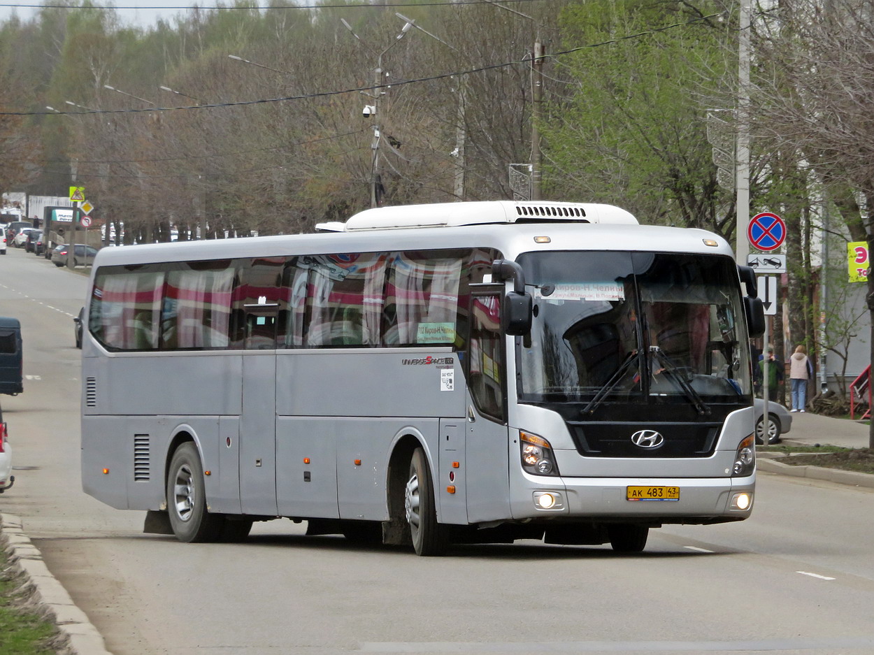 Кировская область, Hyundai Universe Space Luxury № х611