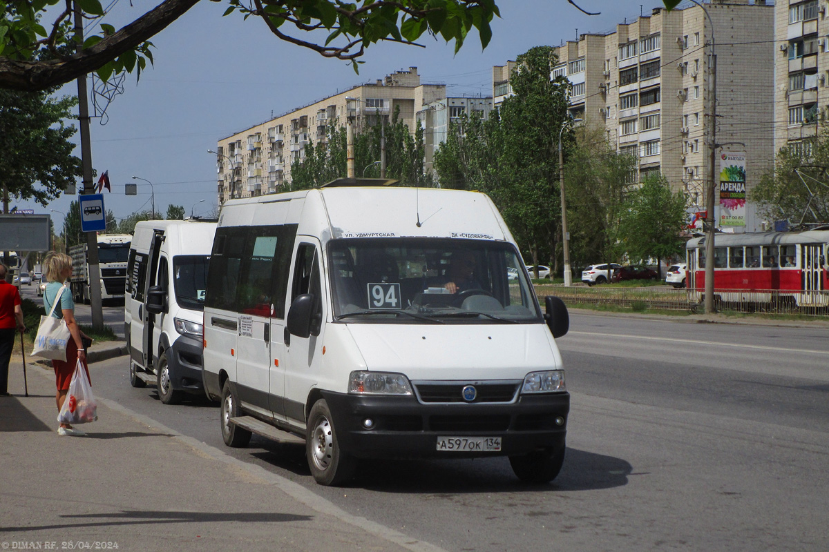 Волгоградская область, FIAT Ducato 244 CSMMC, -RT № А 597 ОК 134