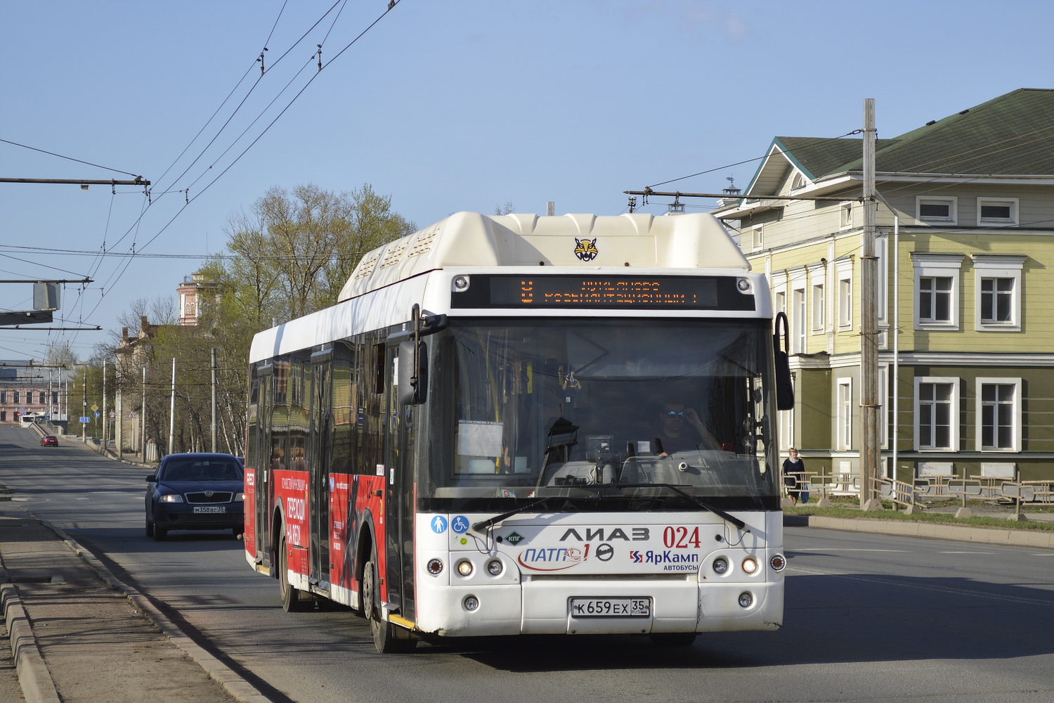 Вологодская область, ЛиАЗ-5292.67 (CNG) № 024