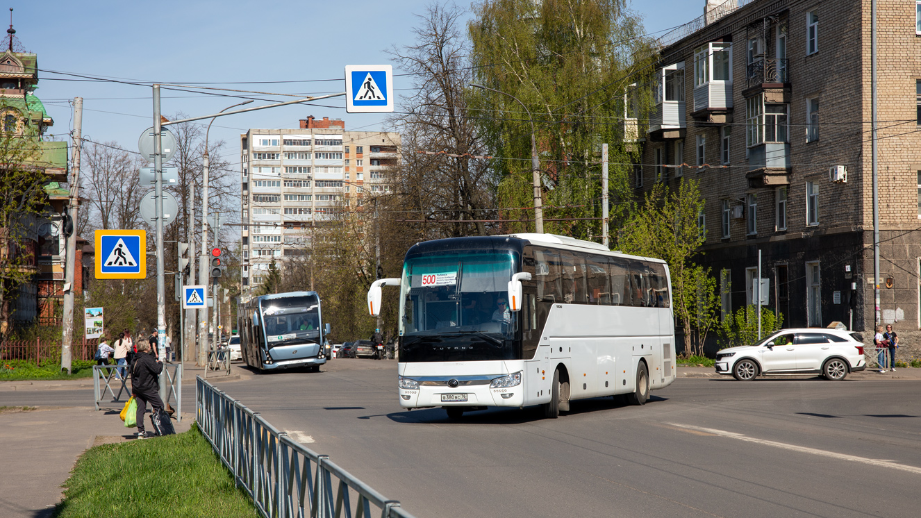 Ярославская область, Yutong ZK6122H9 № 1036