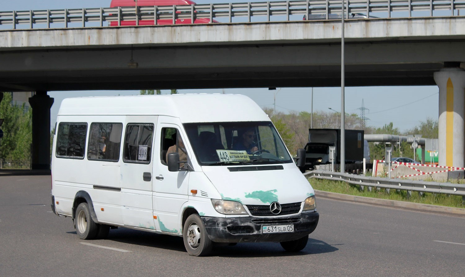 Алматинская область, Mercedes-Benz Sprinter W904 408CDI № 631 SLB 05