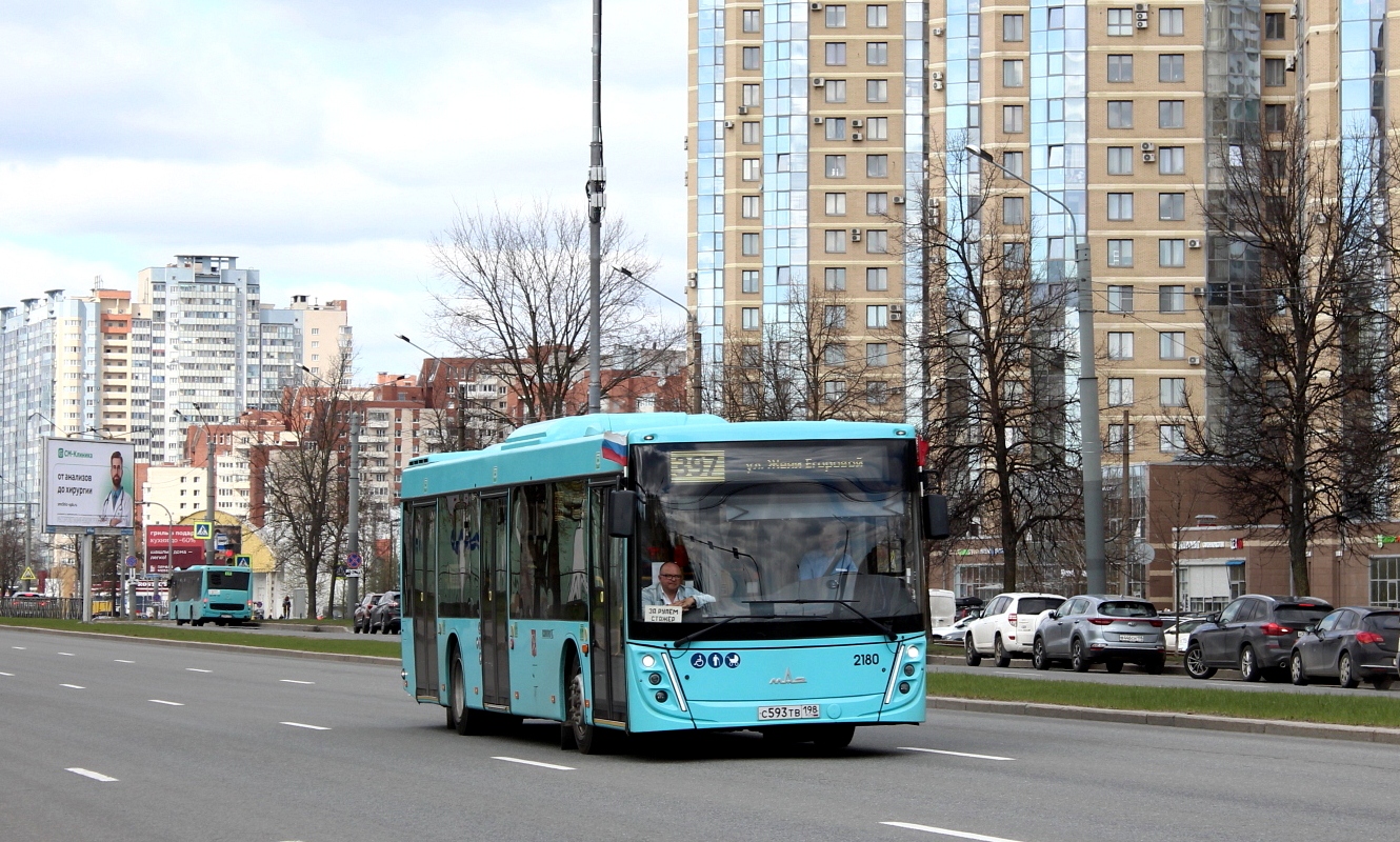 Санкт-Петербург, МАЗ-203.047 № 2180