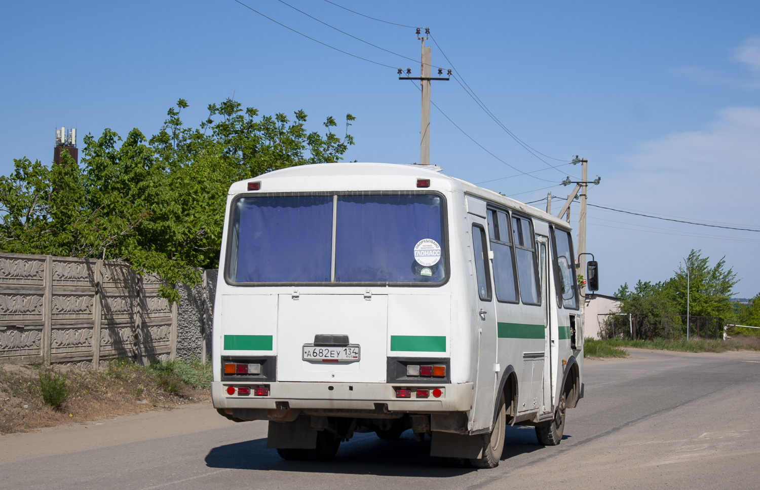 Волгоградская область, ПАЗ-3205-110 № А 682 ЕУ 134