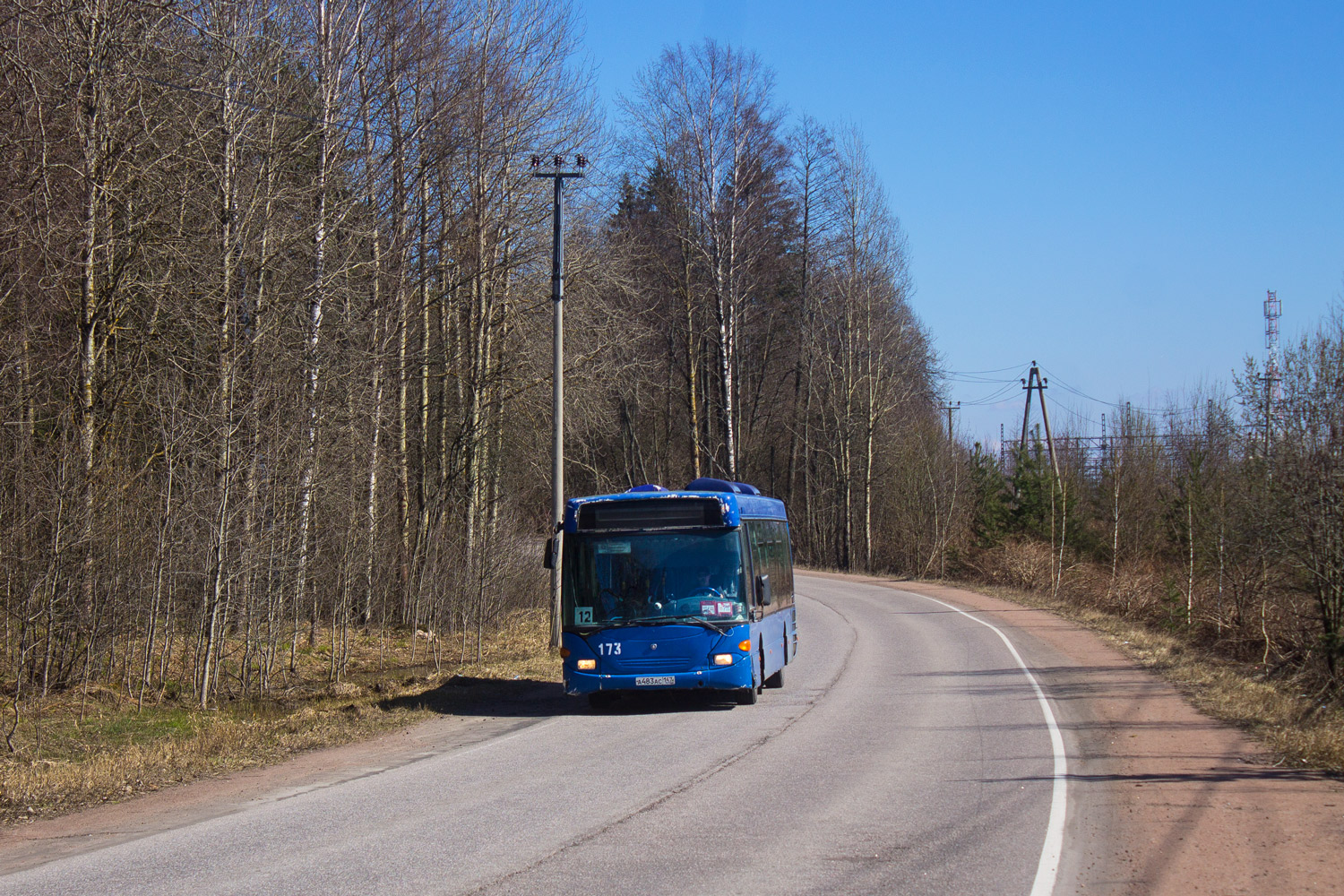 Ленинградская область, Scania OmniLink I (Скания-Питер) № 173