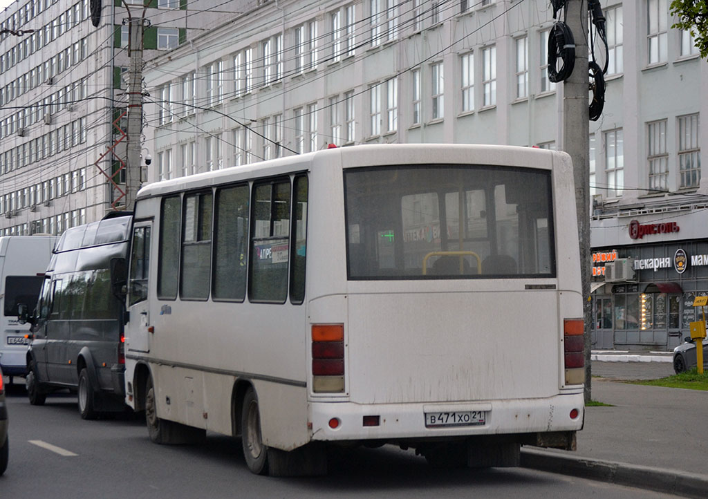 Чувашия, ПАЗ-320302-08 № В 471 ХО 21