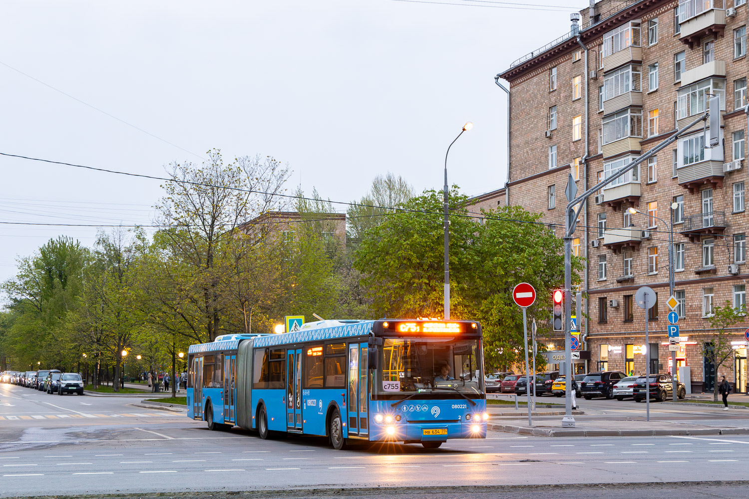 Москва, ЛиАЗ-6213.22 № 080221