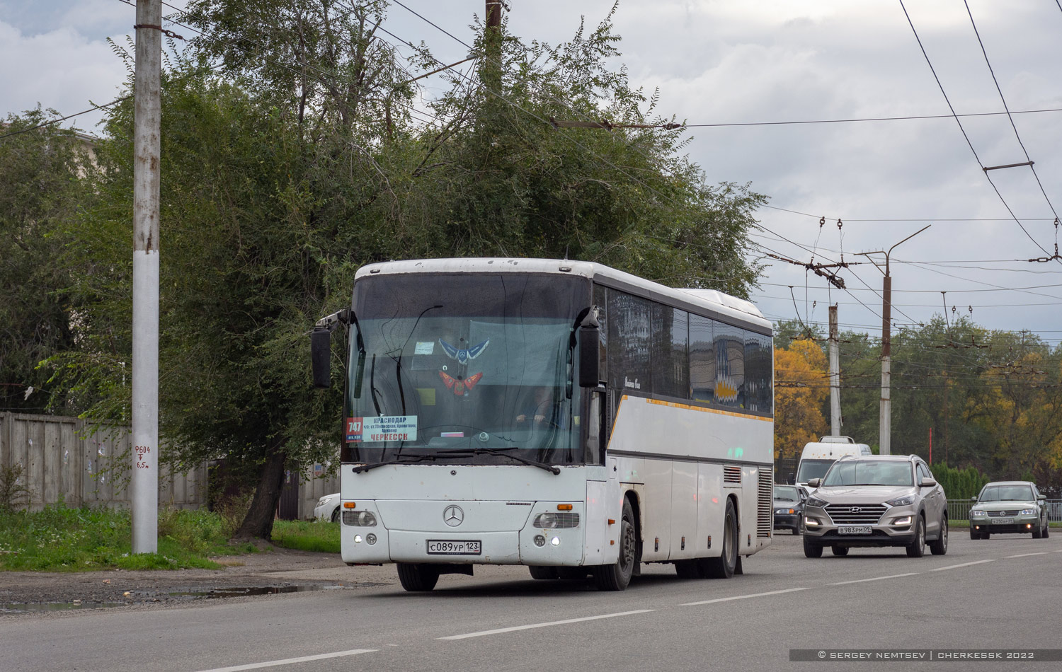 Краснодарский край, Mercedes-Benz O560RHD Intouro RHD № С 089 УР 123