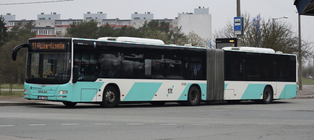 Эстония, MAN A40 Lion's City GL NG323 № 2705