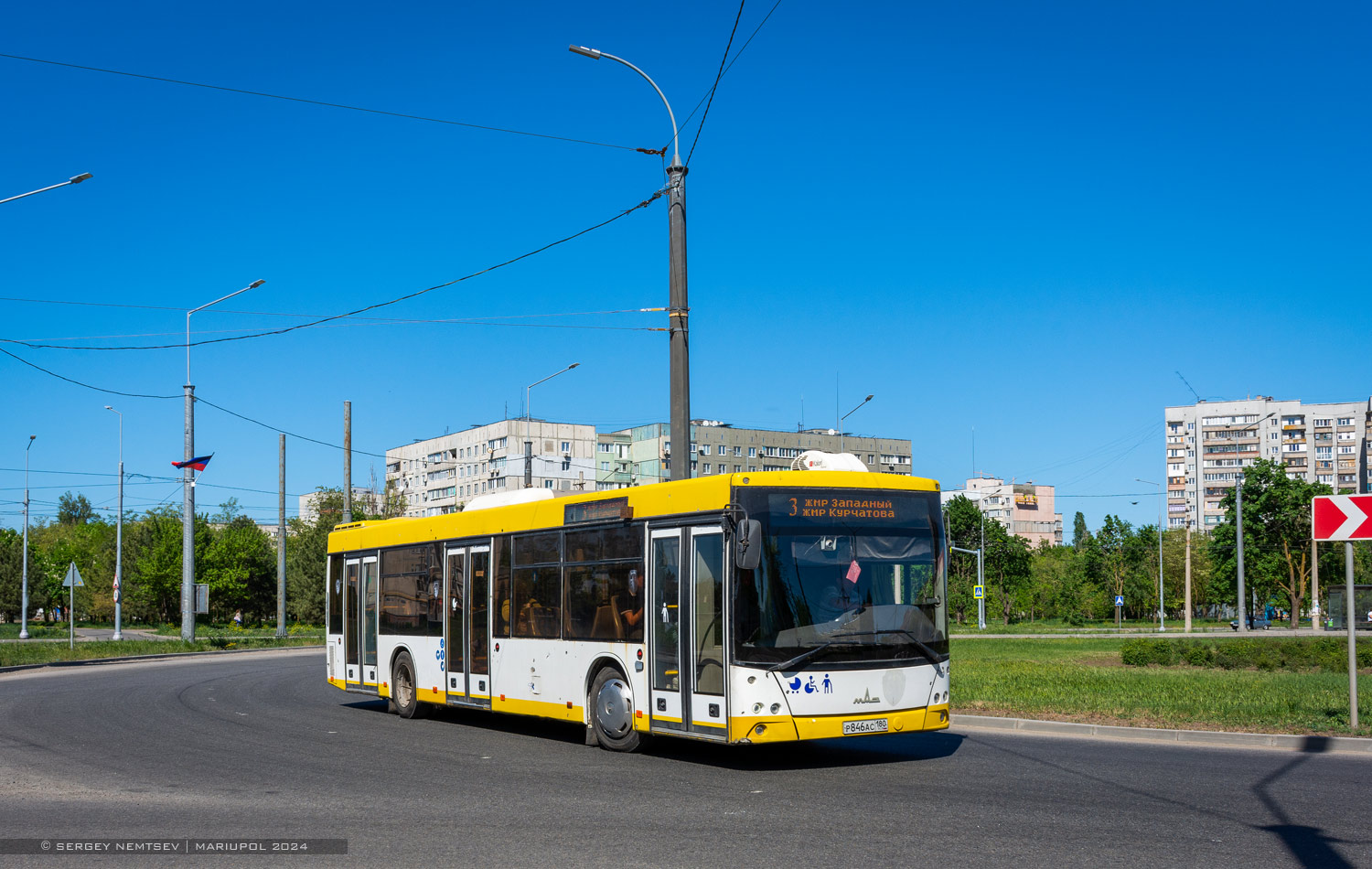 Донецкая область, МАЗ-203.016 № Р 846 АС 180