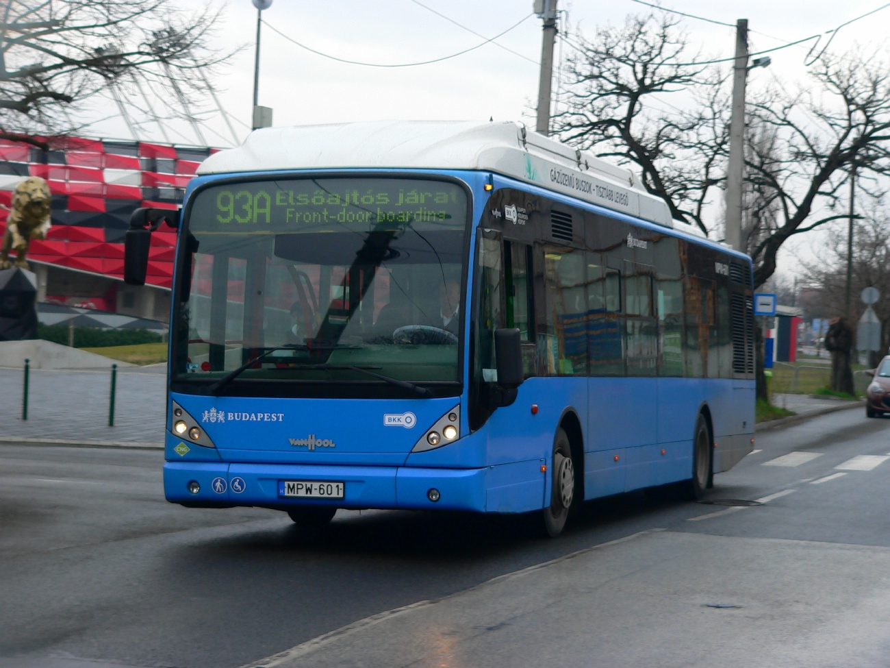 Венгрия, Van Hool New A330 CNG № MPW-601