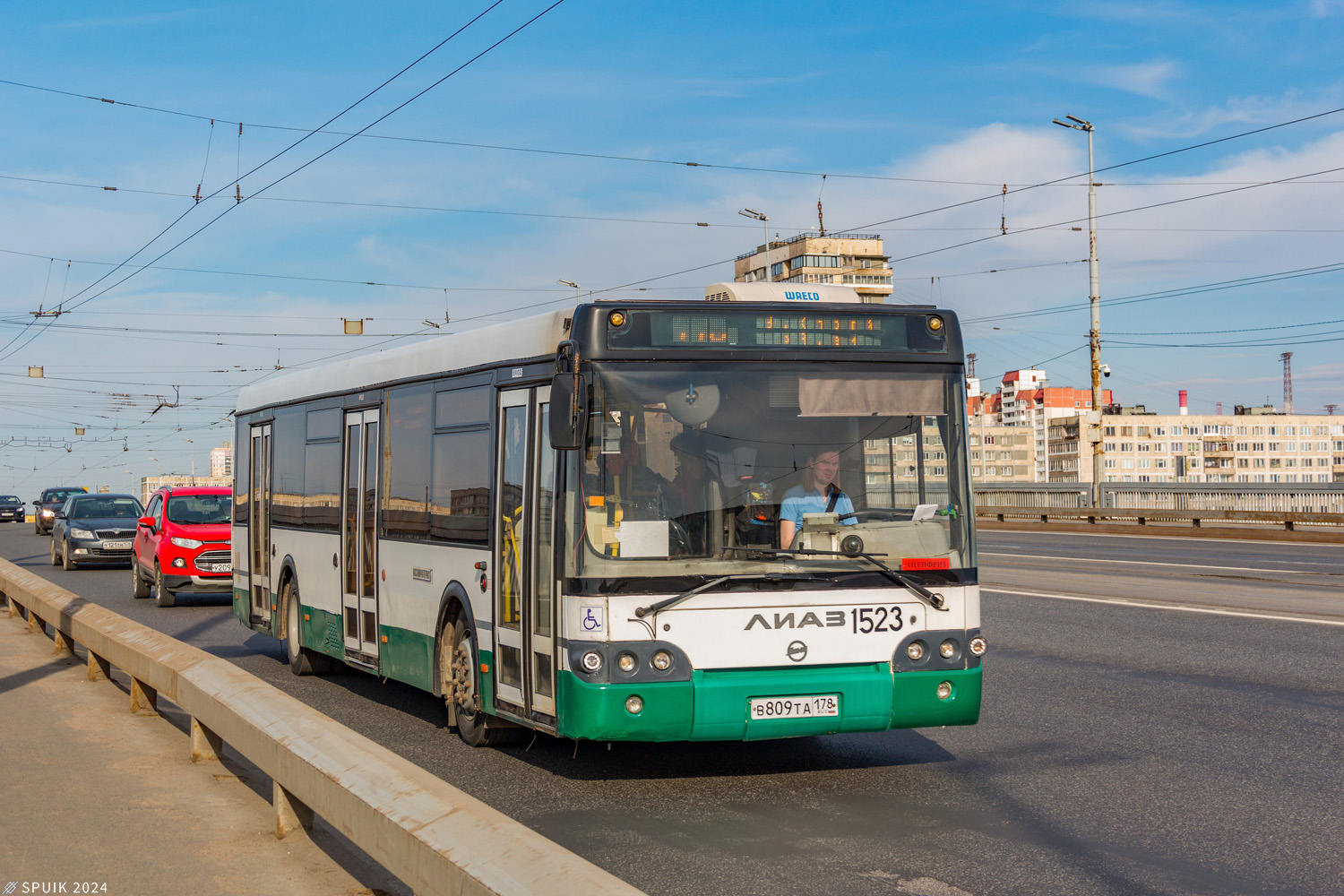 Санкт-Петербург, ЛиАЗ-5292.60 № 1523