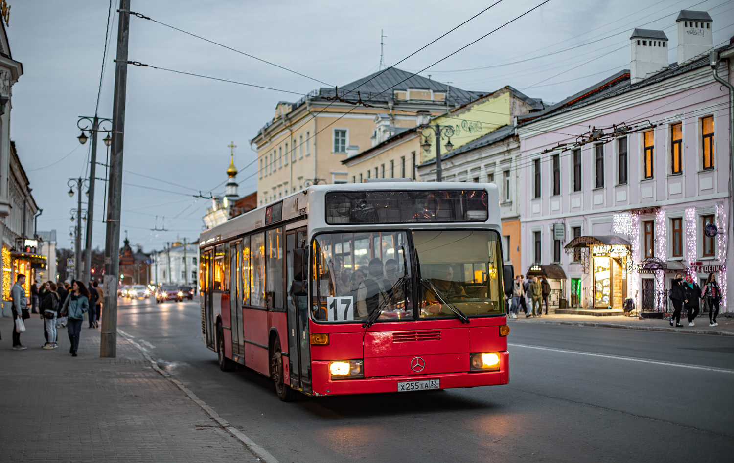 Владимирская область, Mercedes-Benz O405N2 № Х 255 ТА 33