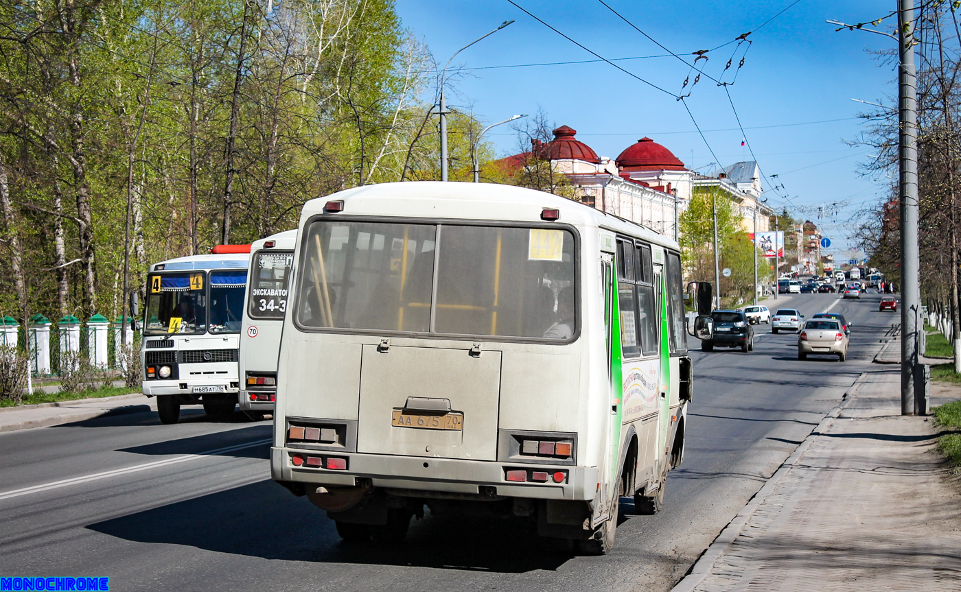 Томская область, ПАЗ-32054 № АА 675 70