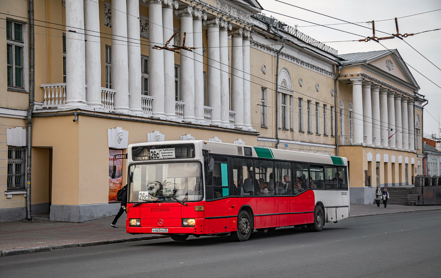 Владимирская область, Mercedes-Benz O405N2 № Н 463 РО 33