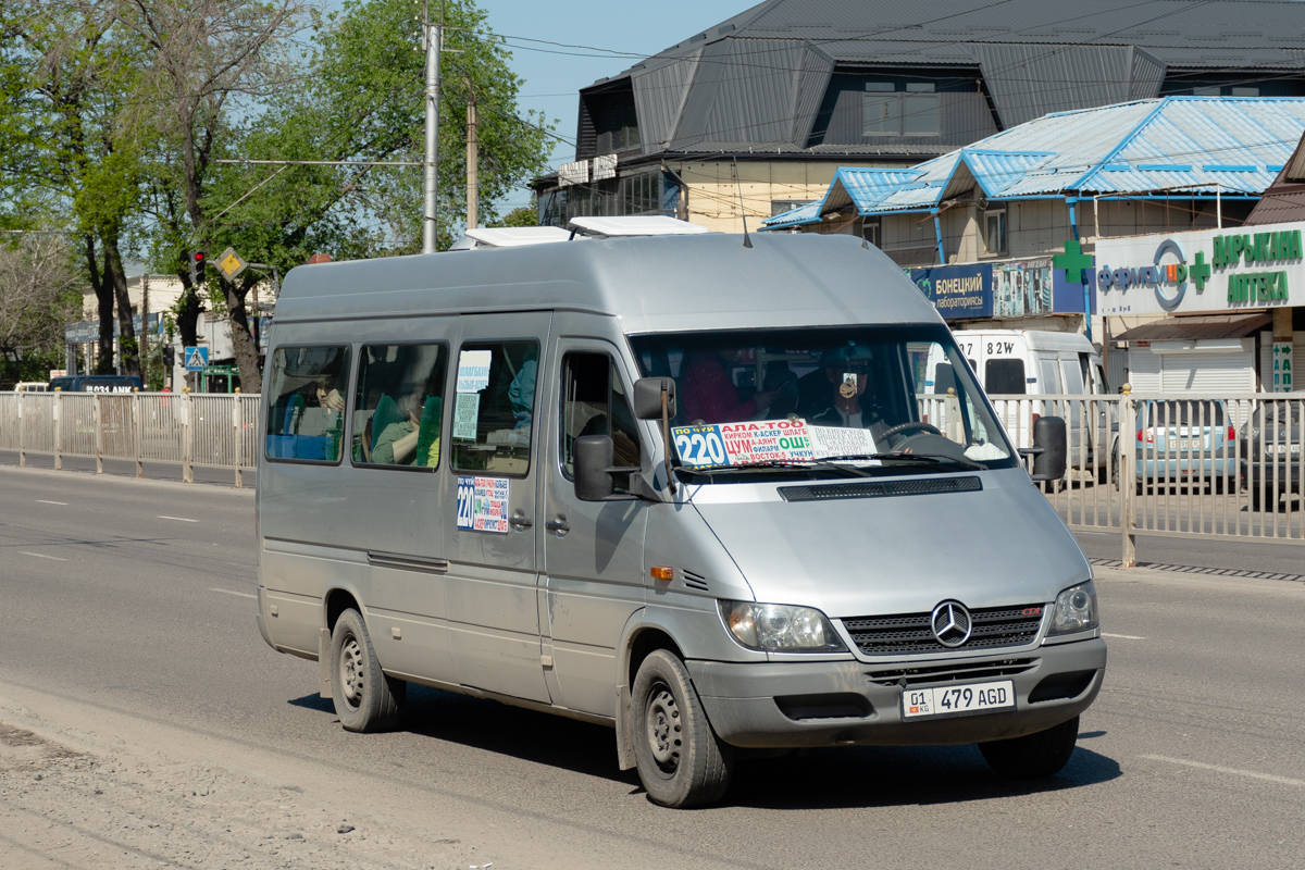 Кыргызстан, Mercedes-Benz Sprinter W903 313CDI № 01 479 AGD