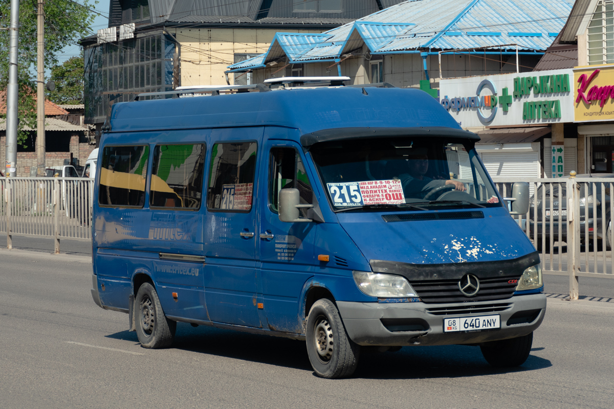 Кыргызстан, Mercedes-Benz Sprinter W901/W902 210D № 08 640 ANY