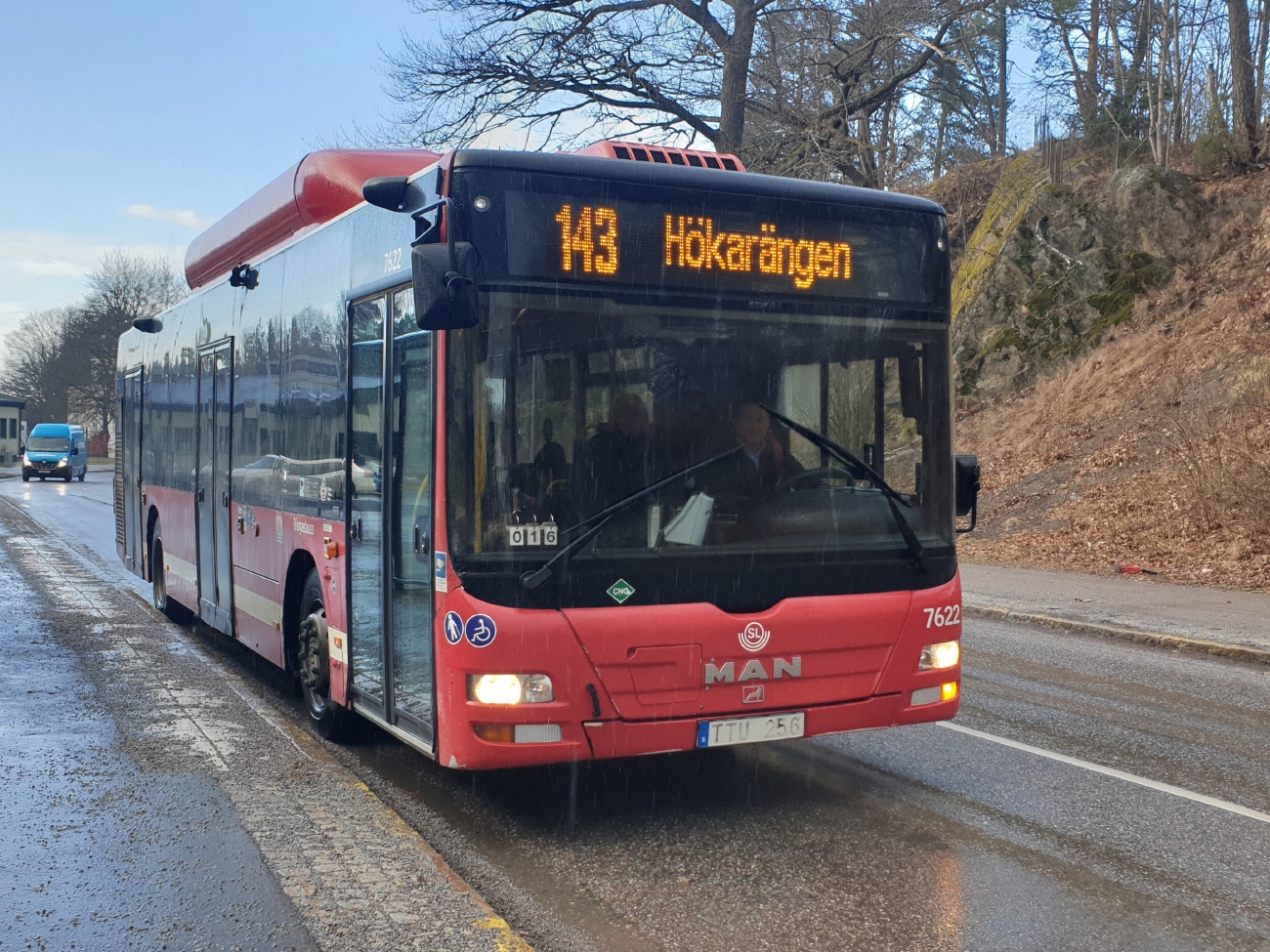 Švédsko, MAN A21 Lion's City NL313 CNG č. 7622