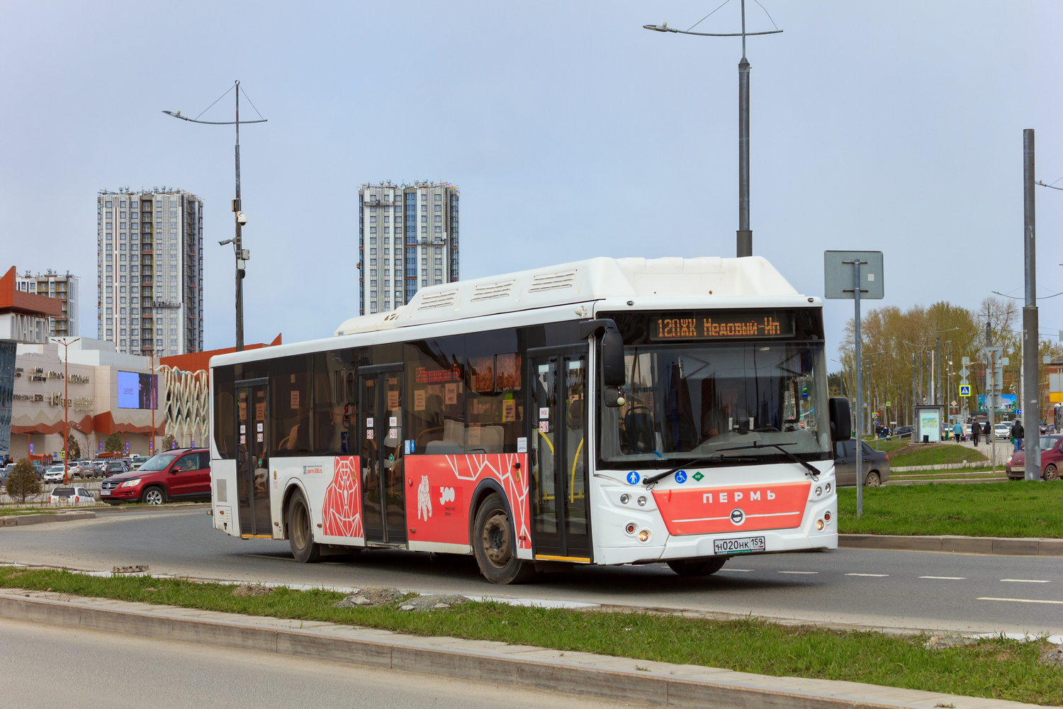 Пермский край, ЛиАЗ-5292.67 (CNG) № Н 020 НК 159