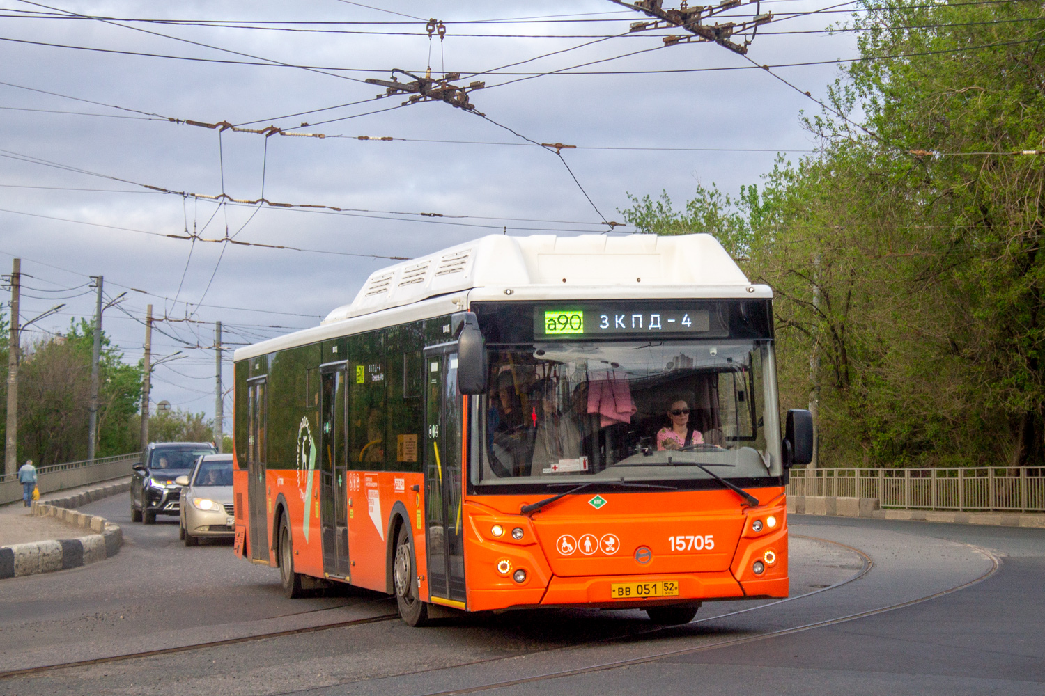 Нижегородская область, ЛиАЗ-5292.67 (CNG) № 15705