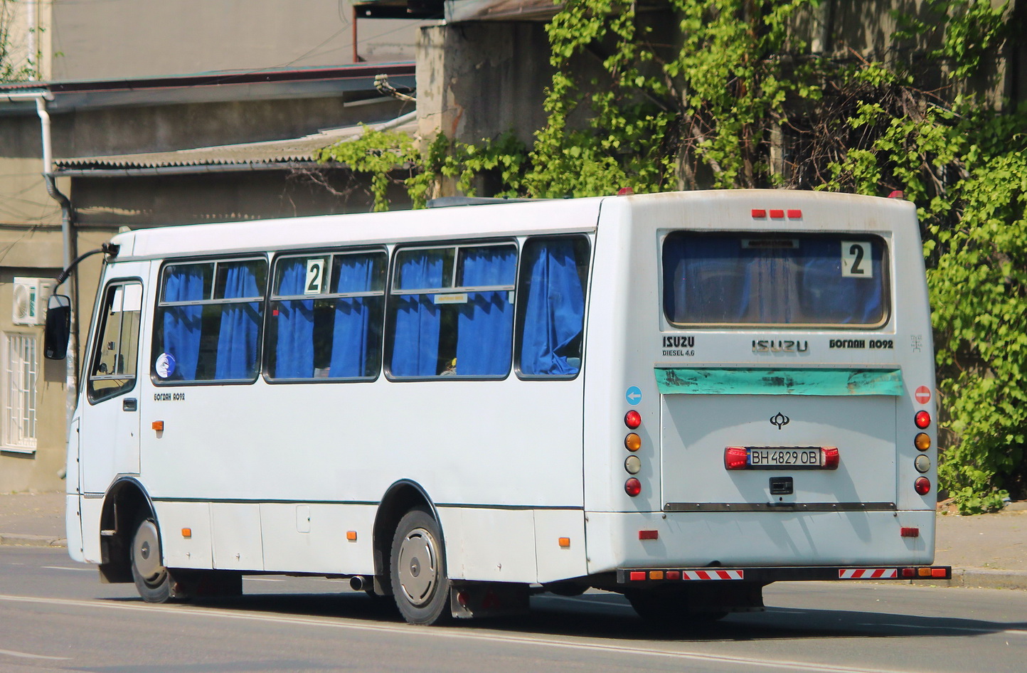 Одесская область, Богдан А09212 № BH 4829 OB