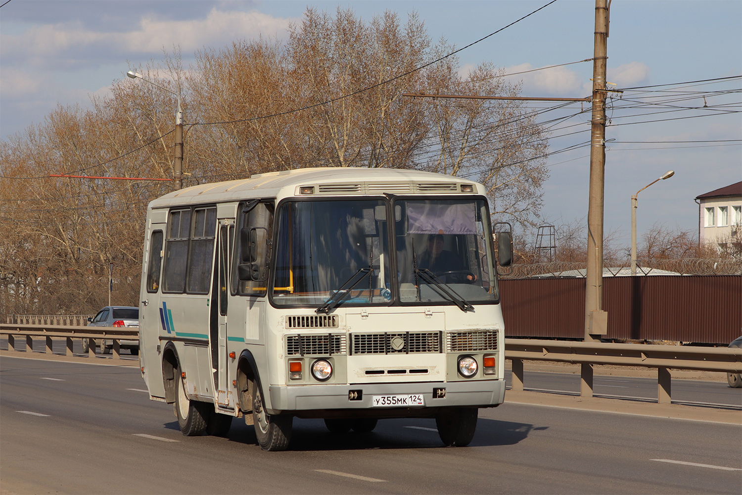 Region Krasnojarsk, PAZ-32053 Nr. У 355 МК 124