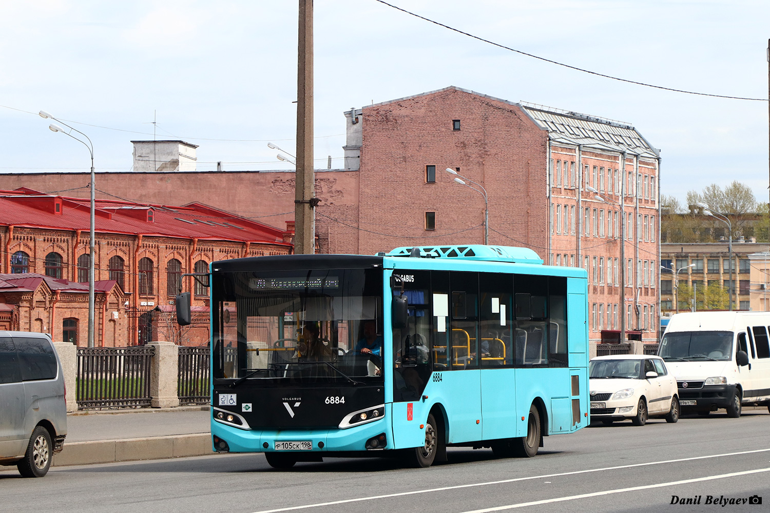 Санкт-Петербург, Volgabus-4298.G4 (LNG) № 6884