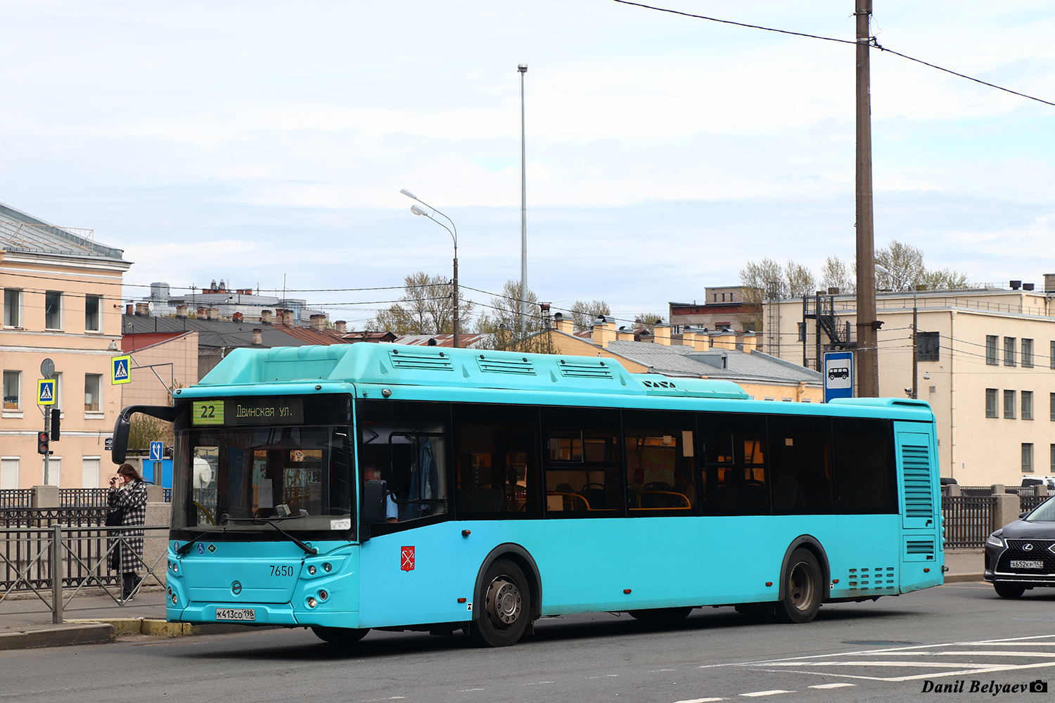 Санкт-Петербург, ЛиАЗ-5292.67 (CNG) № 7650