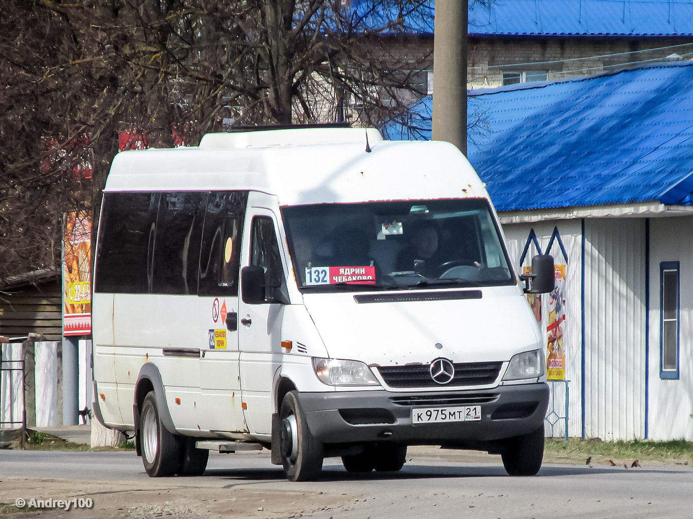 Чувашия, Луидор-223237 (MB Sprinter Classic) № К 975 МТ 21