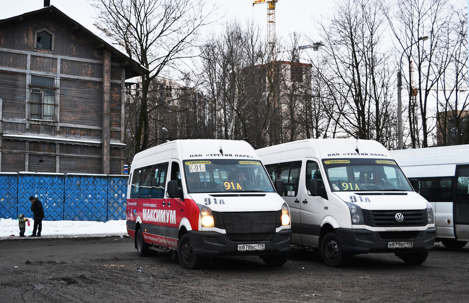 Санкт-Петербург, БТД-2219 (Volkswagen Crafter) № В 878 ВС 178