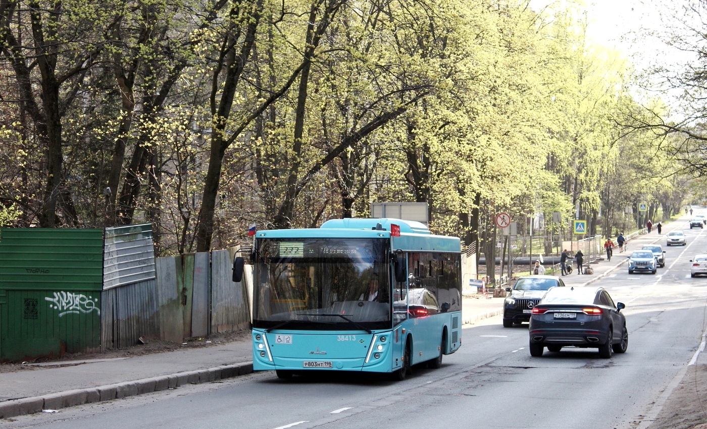 Санкт-Петербург, МАЗ-206.947 № 38413