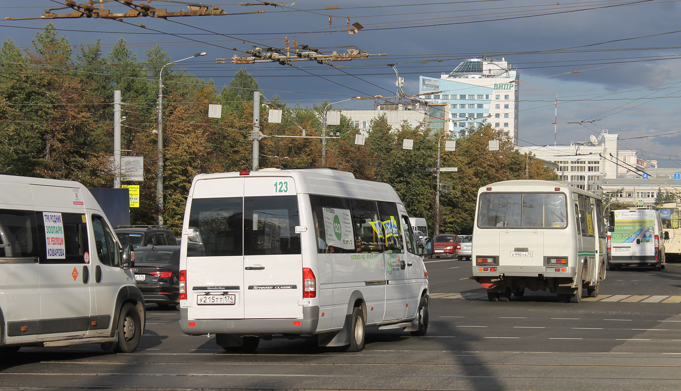 Челябинская область, Луидор-223237 (MB Sprinter Classic) № У 215 ТТ 174