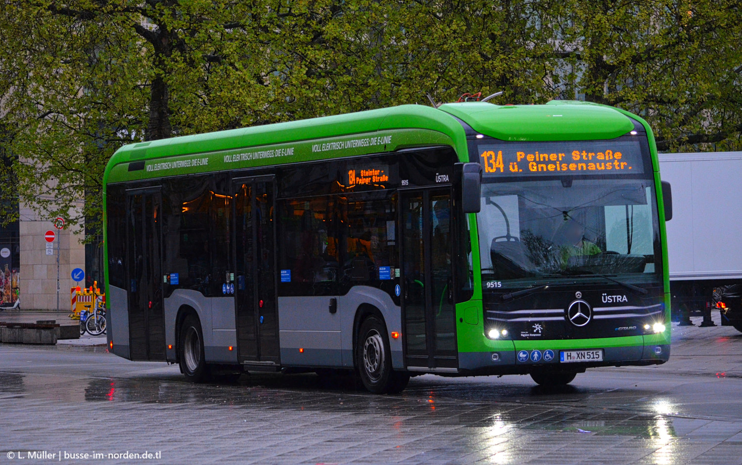 Нижняя Саксония, Mercedes-Benz eCitaro № 9515