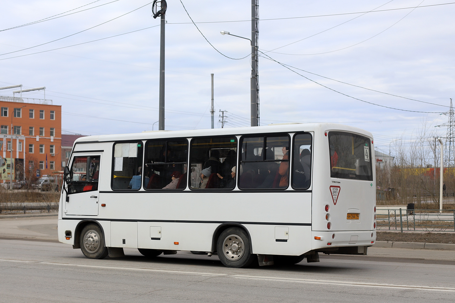 Саха (Якутия), ПАЗ-320302-22 "Вектор" № КМ 244 14