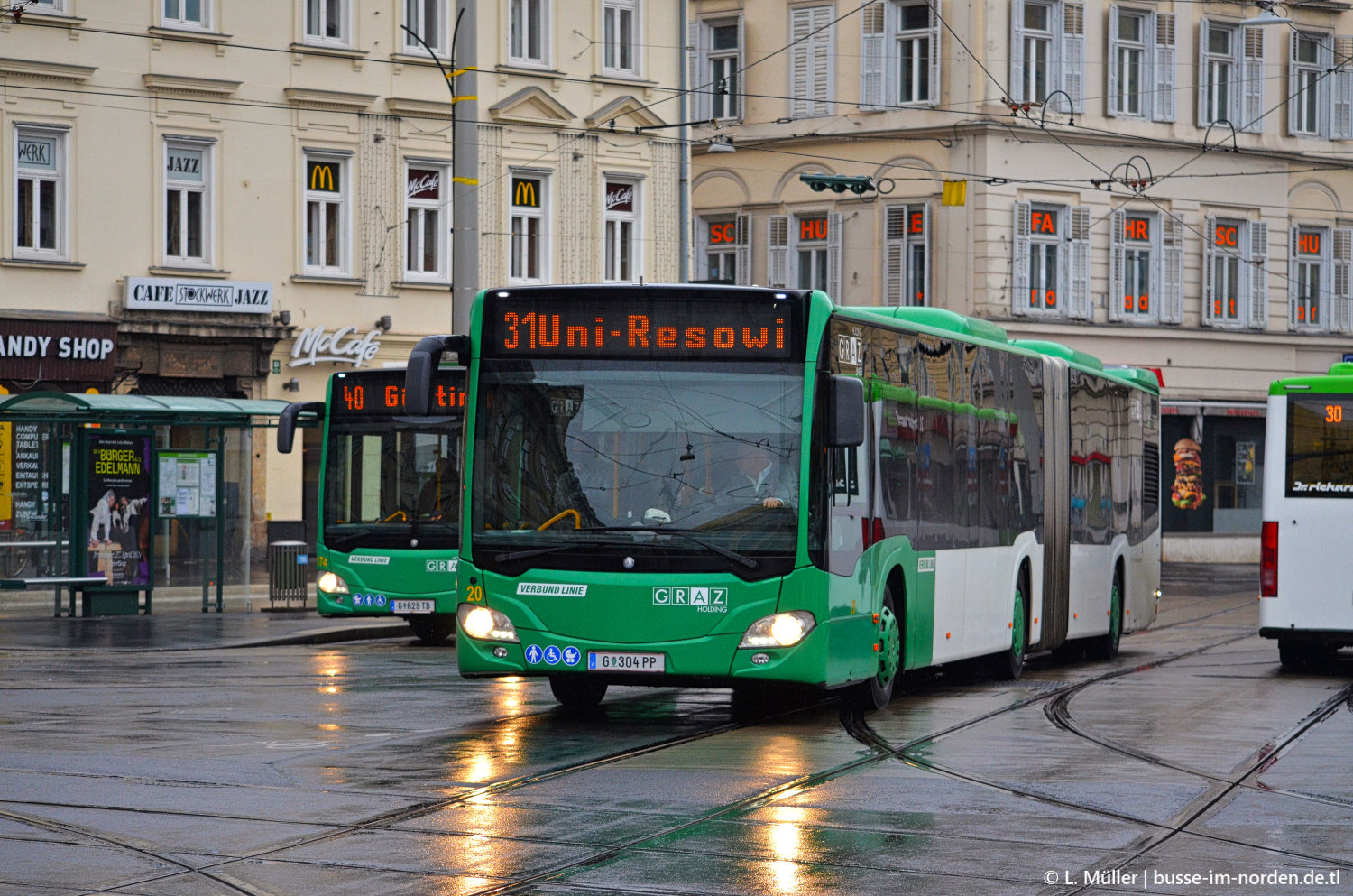 Австрия, Mercedes-Benz Citaro C2 G № 20