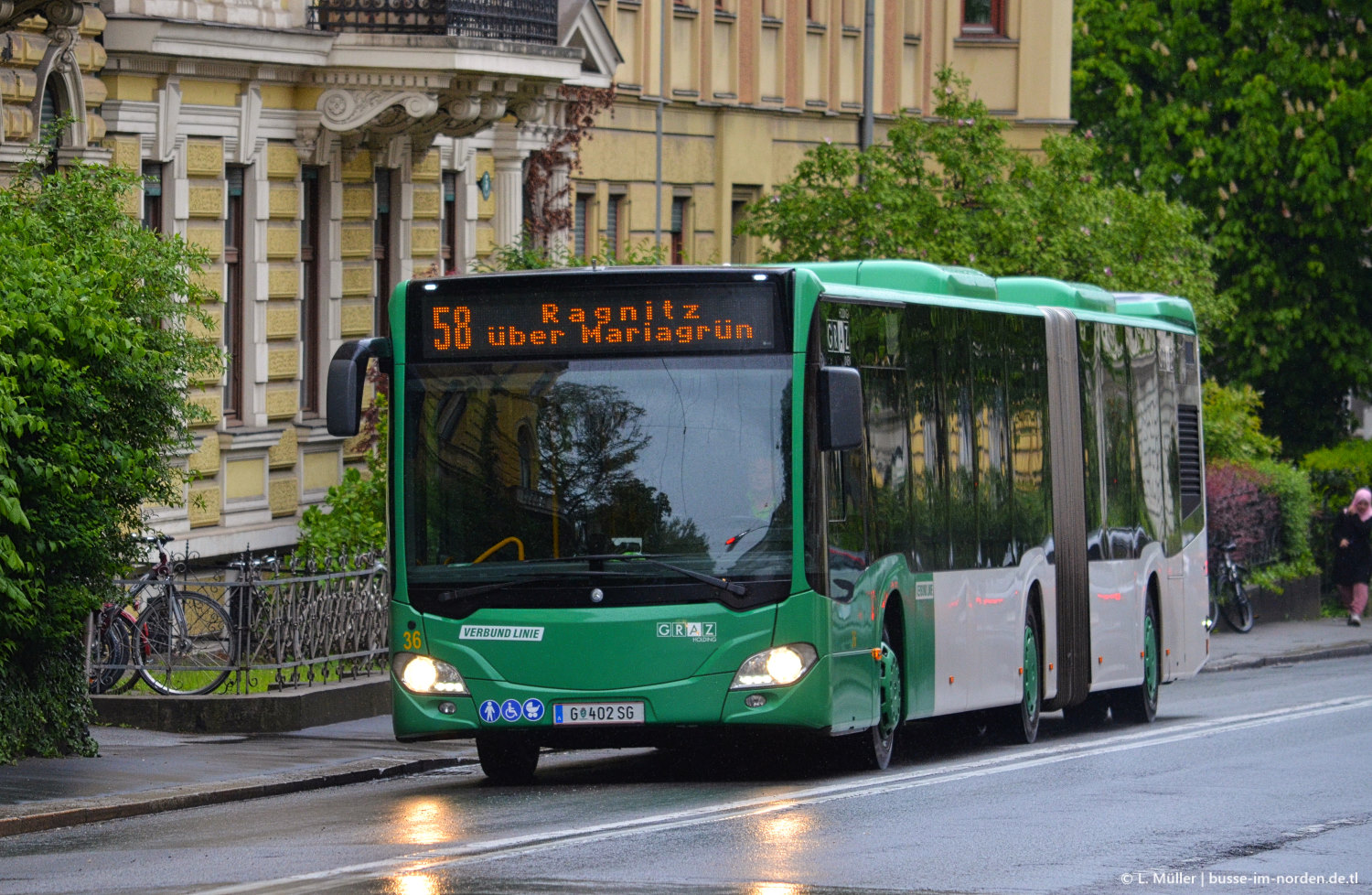 Австрия, Mercedes-Benz Citaro C2 G № 36