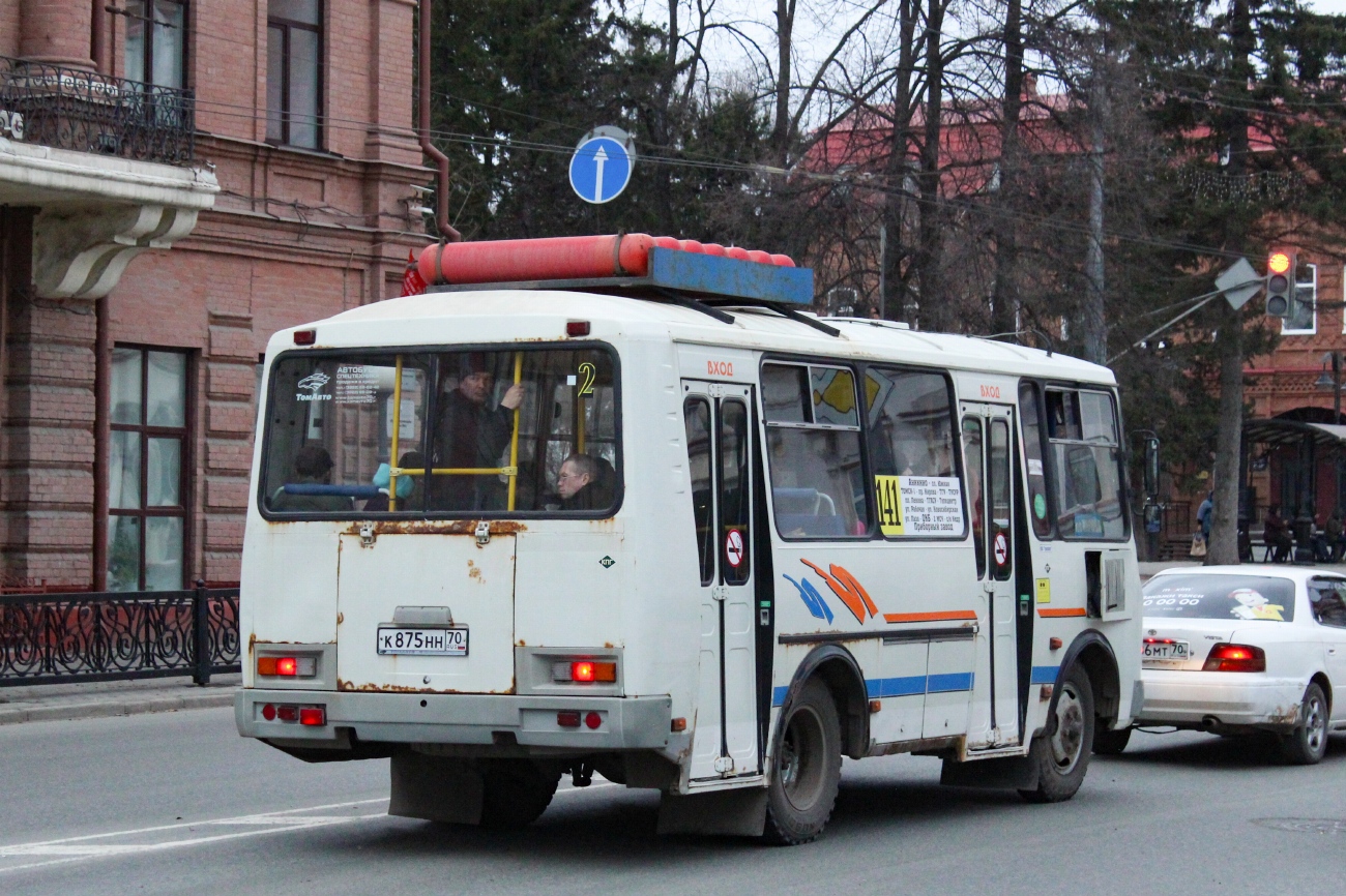 Томська область, ПАЗ-32054 № К 875 НН 70