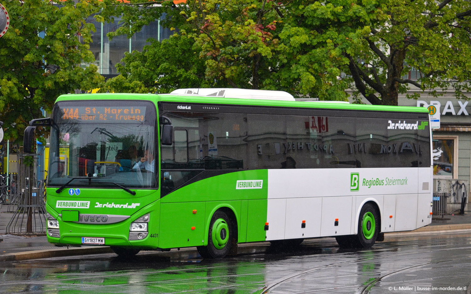Австрия, IVECO Crossway LINE 12M № 4431