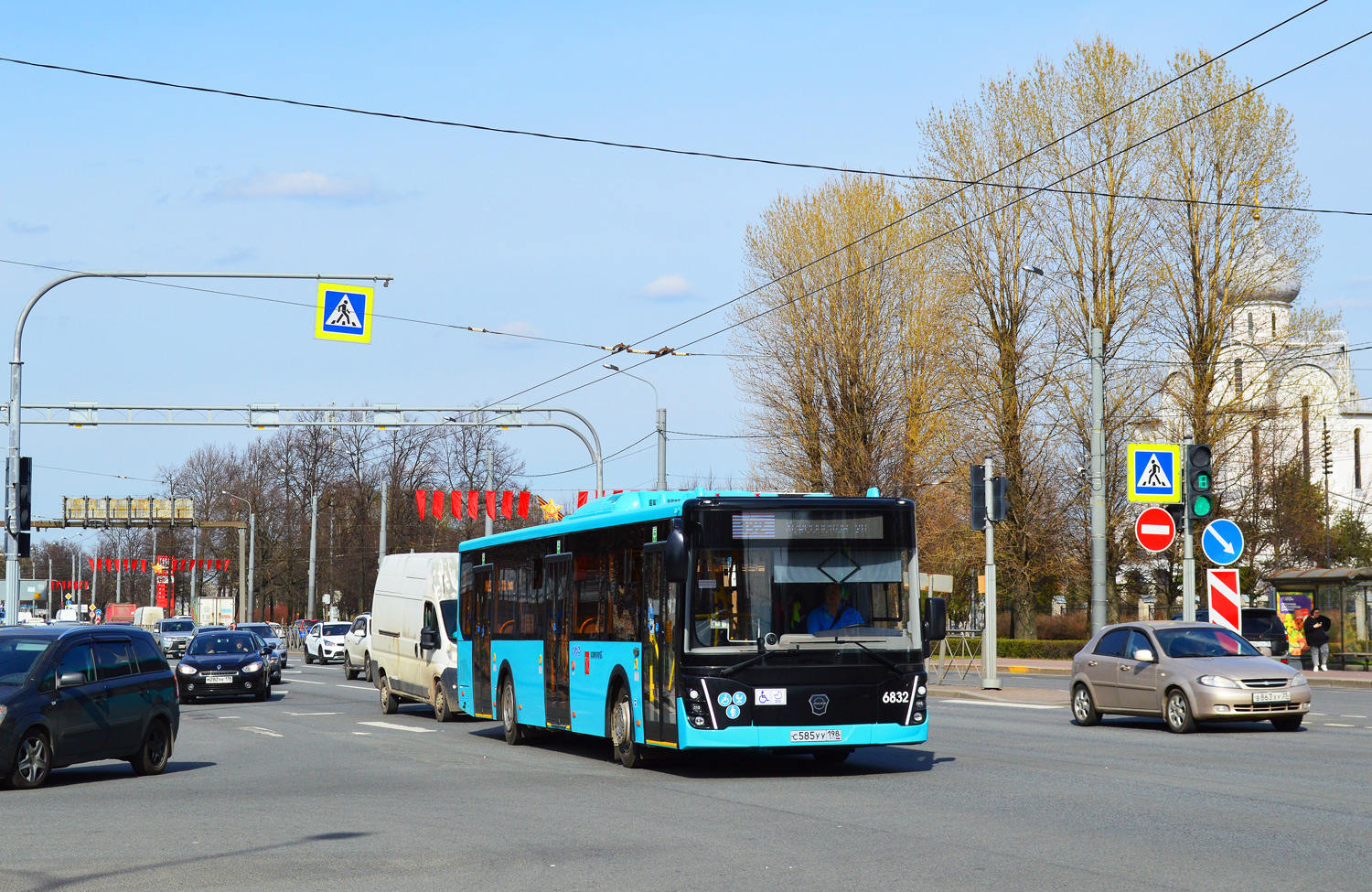 Санкт-Петербург, ЛиАЗ-5292.65 № 6832