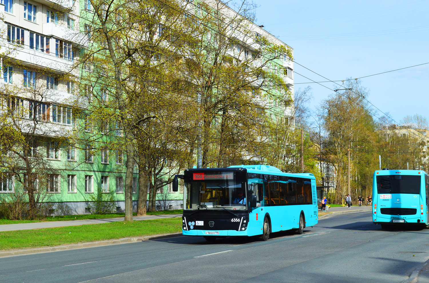 Санкт-Петербург, ЛиАЗ-5292.65 № 6356