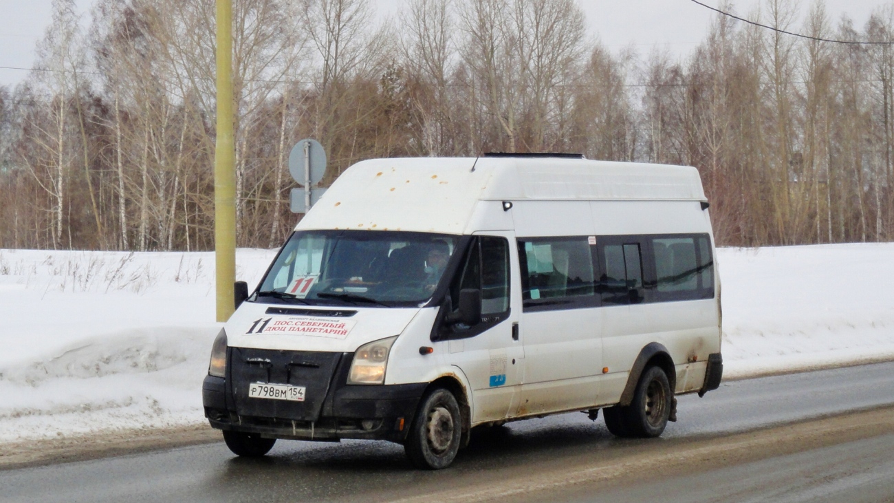 Новосибирская область, Нижегородец-222702 (Ford Transit) № Р 798 ВМ 154