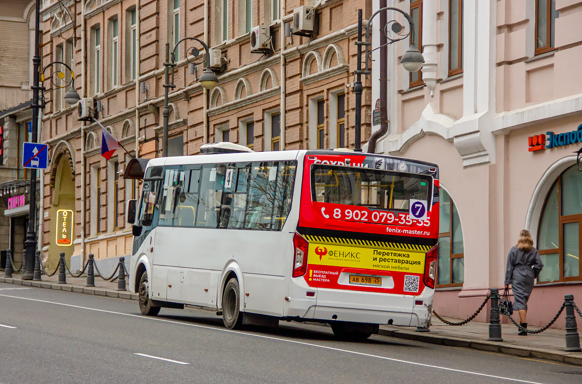 Приморский край, ПАЗ-320415-04 "Vector Next" № АВ 698 25