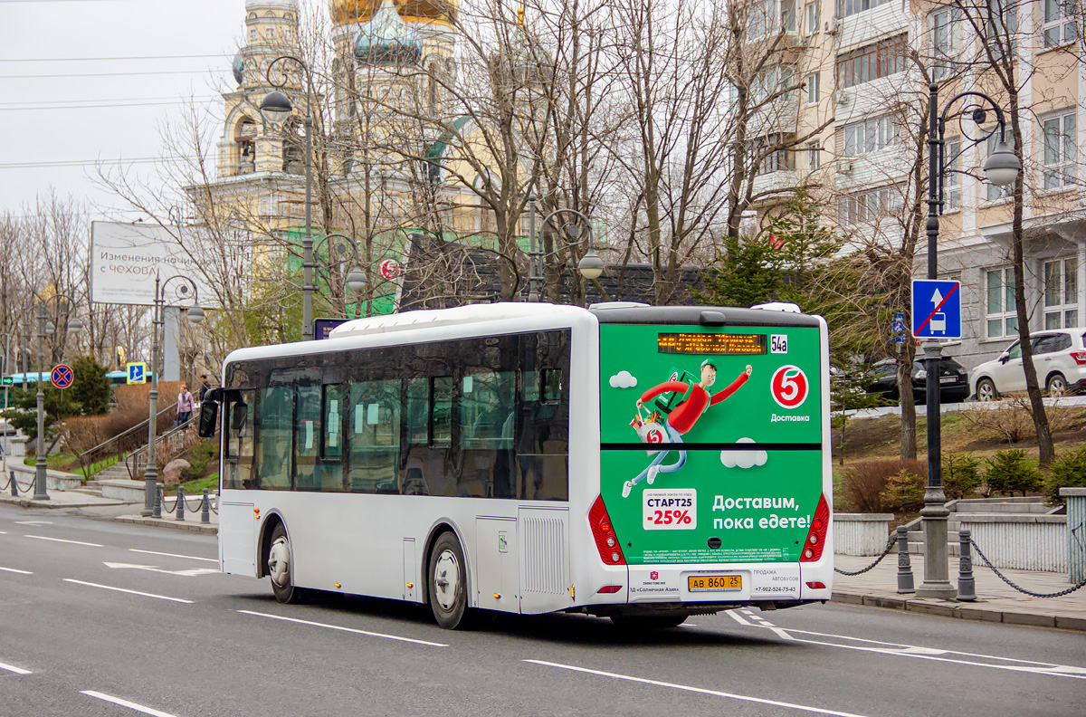 Приморский край, Zhong Tong LCK6105HG № АВ 860 25