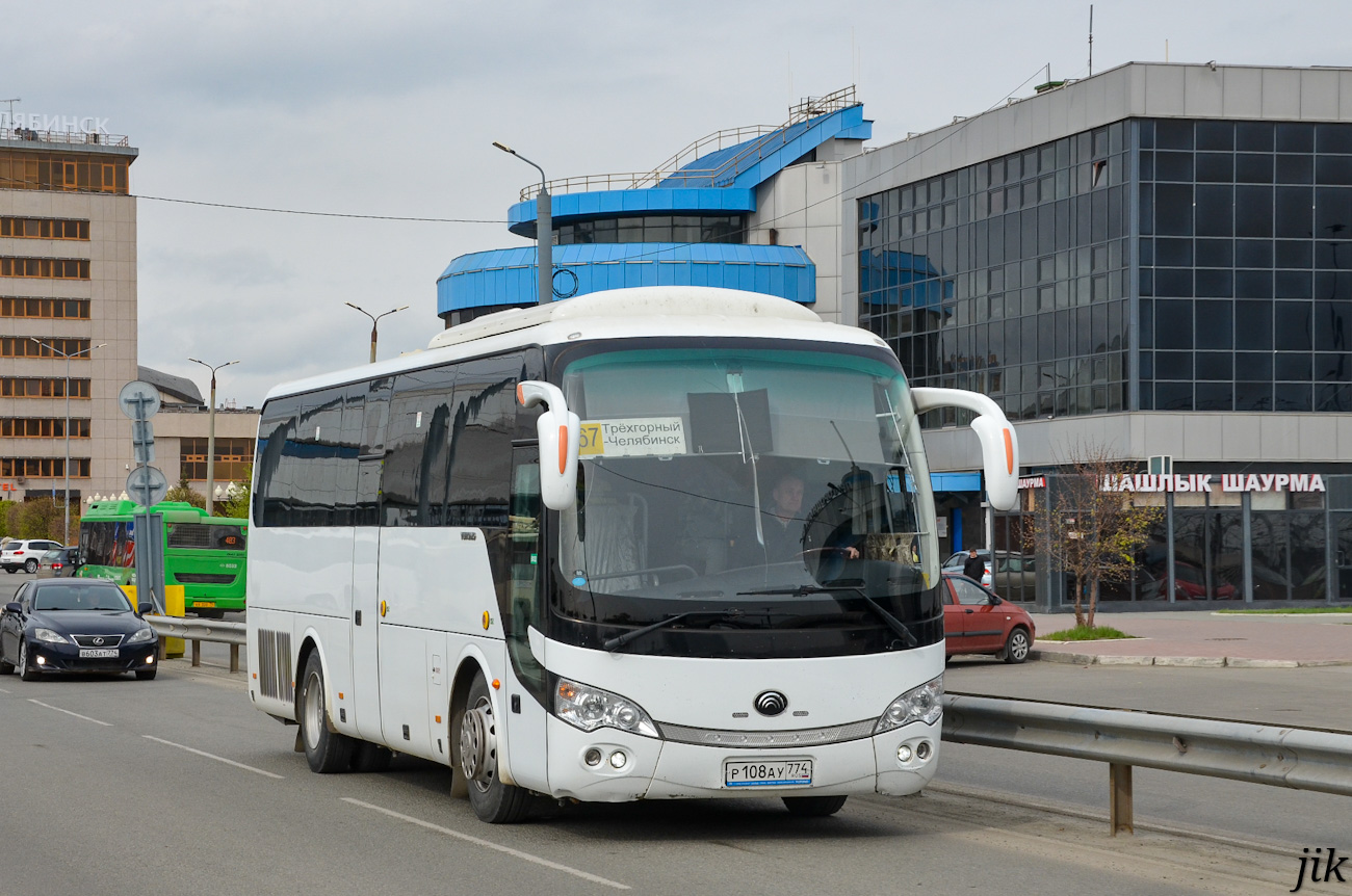 Челябинская область, Yutong ZK6938HB9 № Р 108 АУ 774