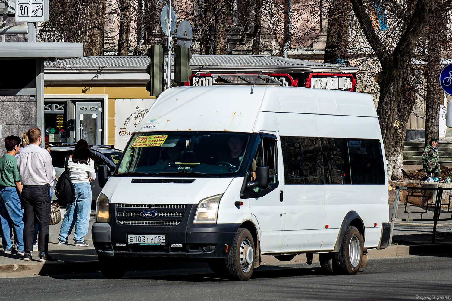 Bashkortostan, Imya-M-3006 (Z9S) (Ford Transit) Nr. Е 183 ТУ 154