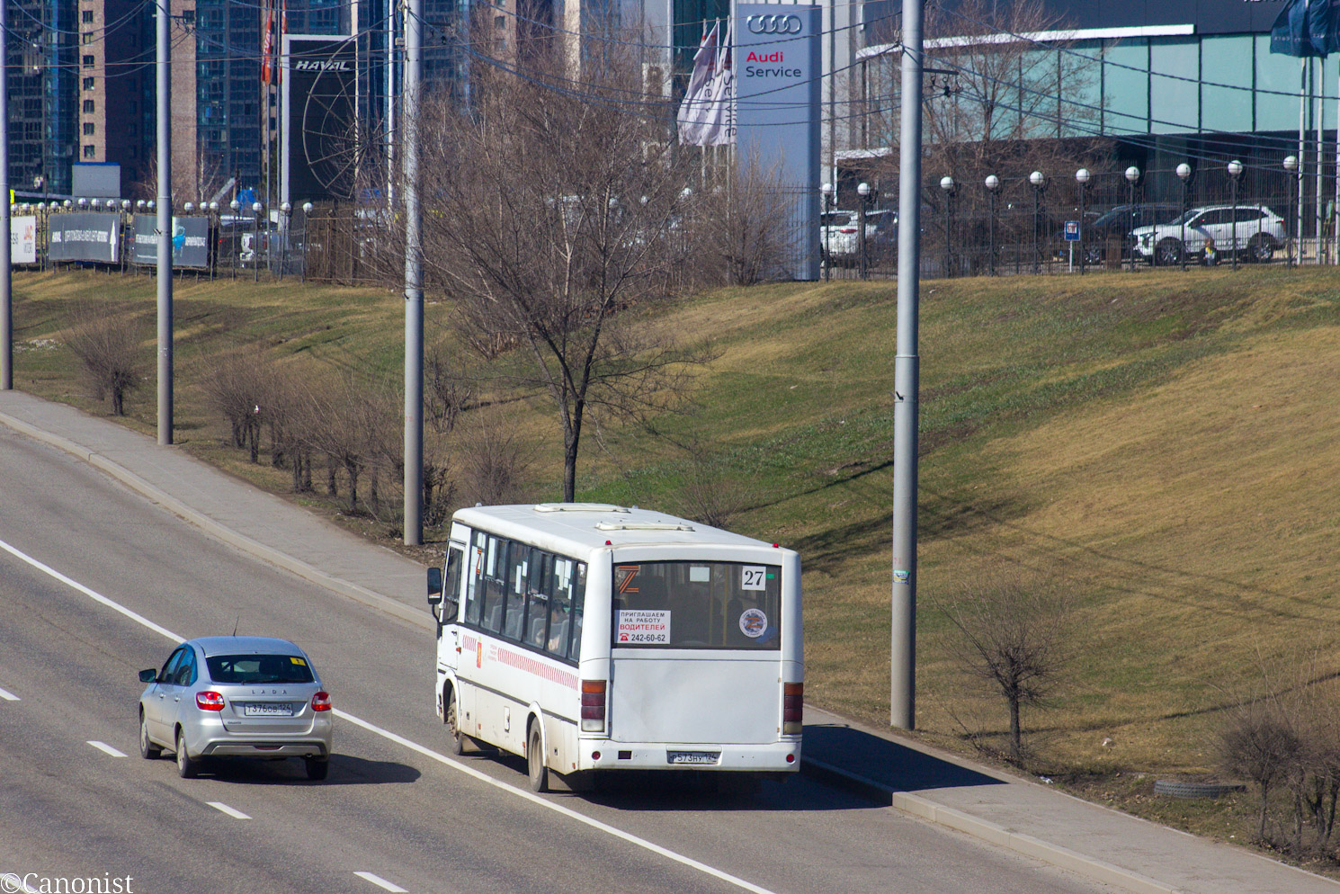 Красноярский край, ПАЗ-320412-05 № Р 573 НУ 124