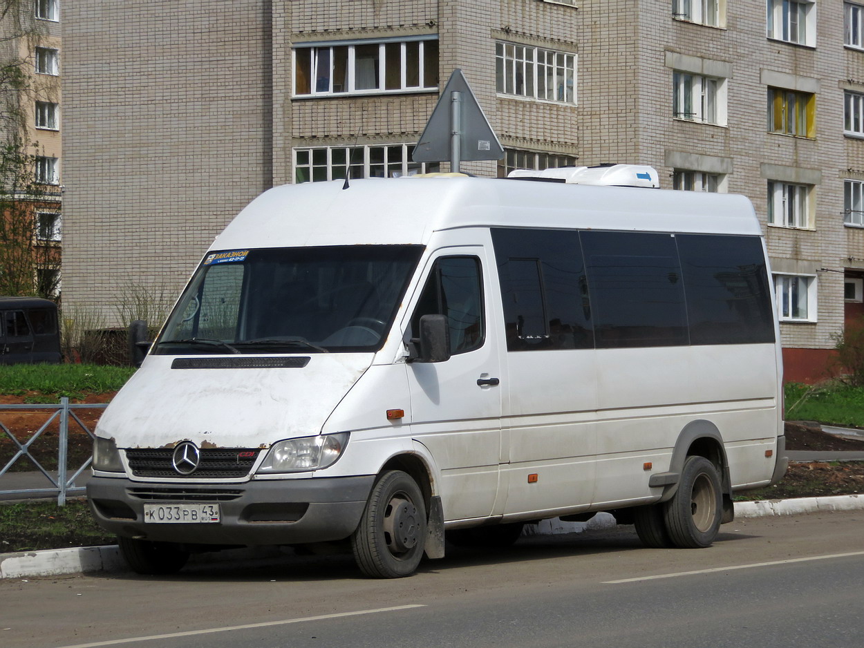 Кировская область, Луидор-223212 (MB Sprinter Classic) № К 033 РВ 43