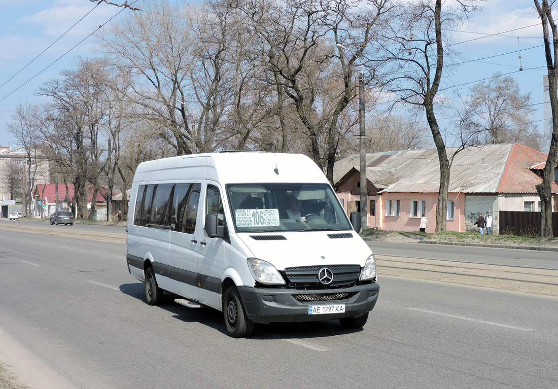 Днепропетровская область, Mercedes-Benz Sprinter W906 313CDI № AE 1797 KA
