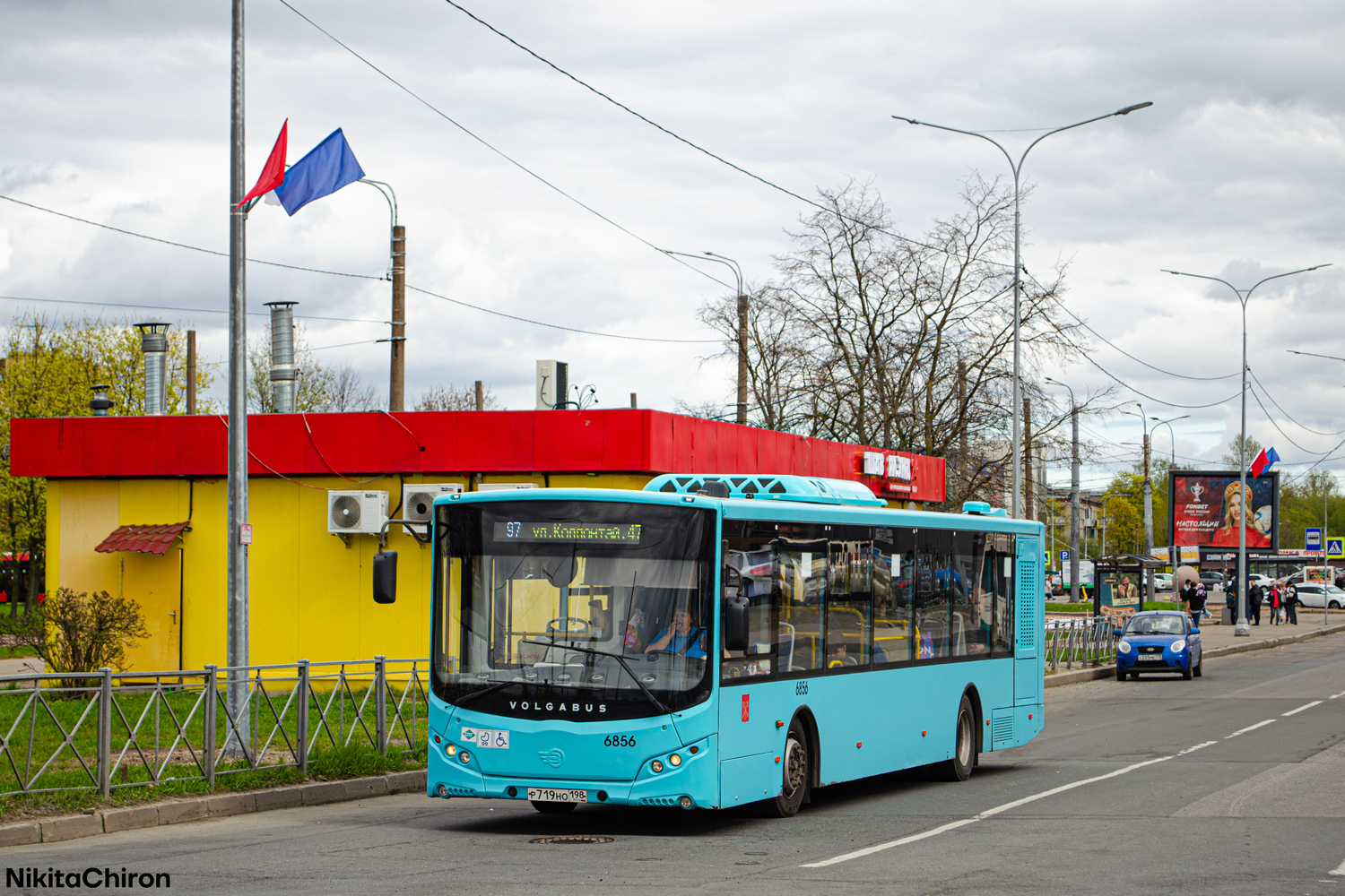 Санкт-Петербург, Volgabus-5270.G4 (LNG) № 6856