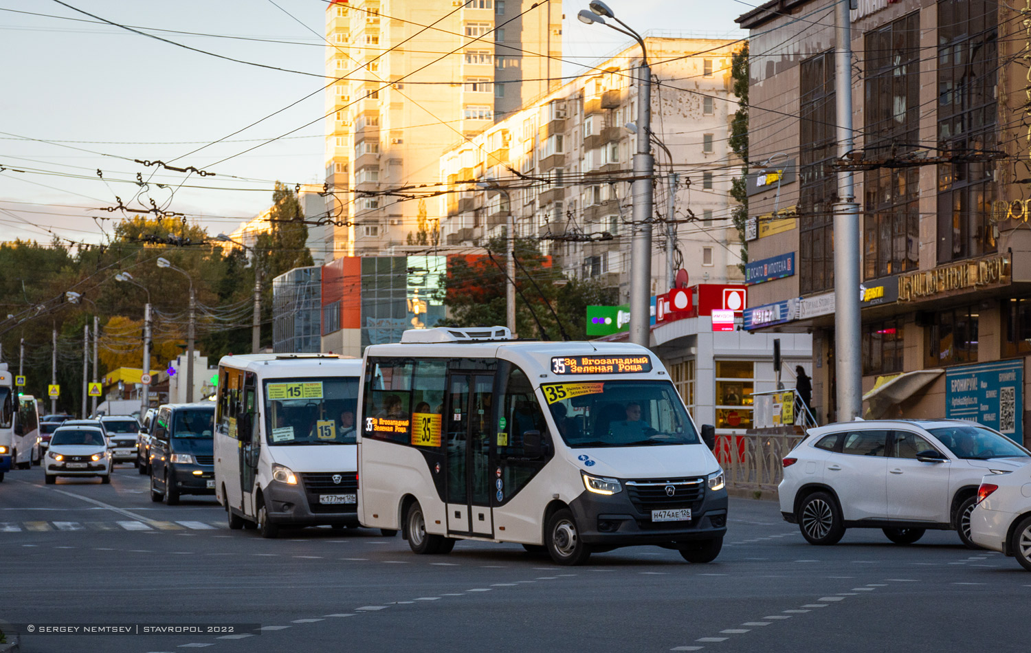 Ставропольский край, ГАЗ-A68R52 City № Н 474 АЕ 126