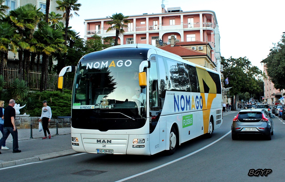 Словения, MAN R07 Lion's Coach RHC**4 № 6072